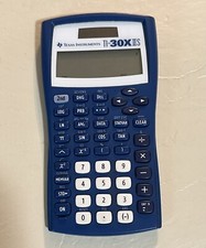 Texas Instruments TI-30XIIS Scientific Calculator patriot blue no cover