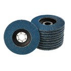 10Pack FLAP GRINDING SANDING DISCS 115mm 4.5"  60 GRIT For WHEEL 4.5inch