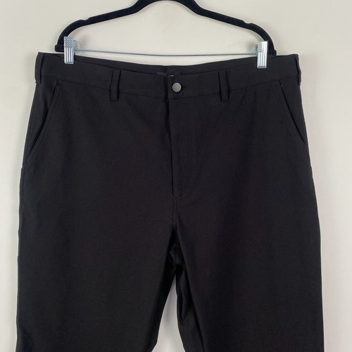 Theory Carpenter Pants Mens 38x30 Black Neoteric Twill - Picture 2 of 11