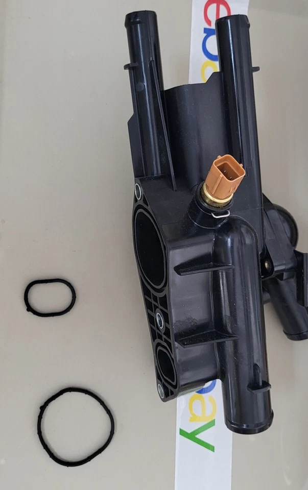 🆕 Thermostat Housing Coolant for Kia Santa Fe Tucson Sonata Optima Sorento - Image 3 of 4