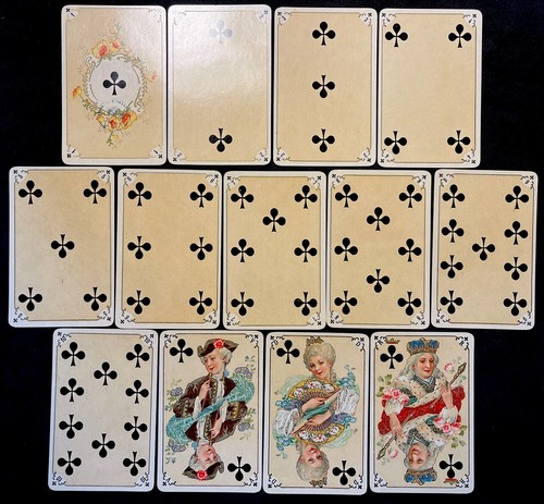 High Grade Historic Playing Cards Chromolithographed Louis XV & Tax Stamp - Picture 8 of 24