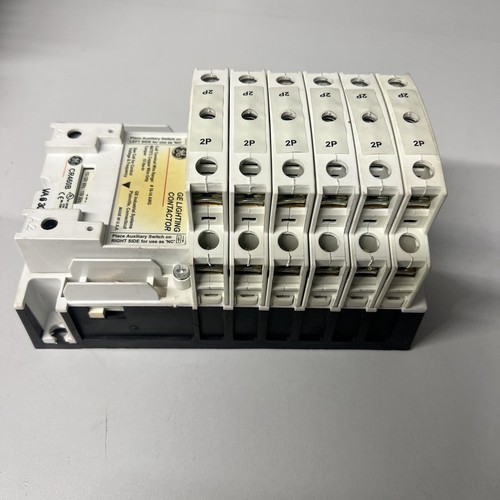 GE LIGHTING CONTACTOR CR460B 115-120V 6P W/6 2P POWER BLOCKS CR460XP32 30A 1 - Picture 2 of 5