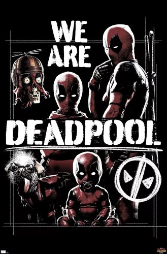 Póster de pared Marvel Deadpool & Wolverine - We Are Deadpool, tendencias de 22,37" x 34" - Imagen 1 de 7
