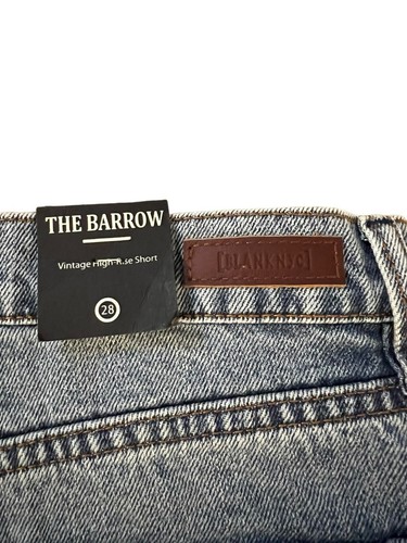 Blank NYC The Barrow Organic Cotton Vintage High Rise Shorts Size 28 NWT - Picture 4 of 8