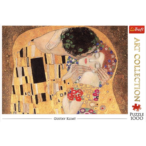 Trefl Red Art Collection 1000 Piece Puzzle - The Kiss - Picture 4 of 4