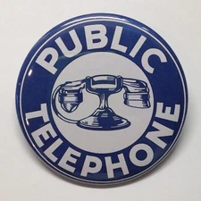 Public Telephone Vintage Style Fridge Magnet BUY 3 GET 4 FREE MIX & MATCH