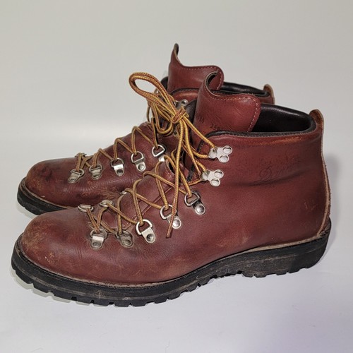 Vintage Danner Hig Mountain Hiking Leather Gore-Tex Boots Men’s Sz 11 USA