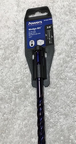 POWERS, Keilbit. SDS Plus, 3/8"" x 12 NEU (01332 PWR) - Bild 7 von 8