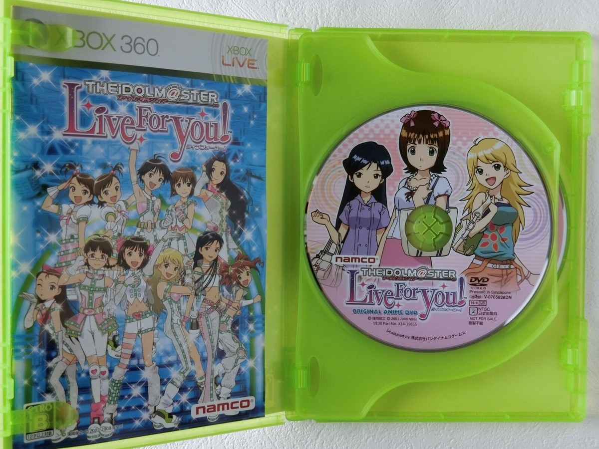 THE IDOL MASTER Live for You Limited Edition 360 Microsoft