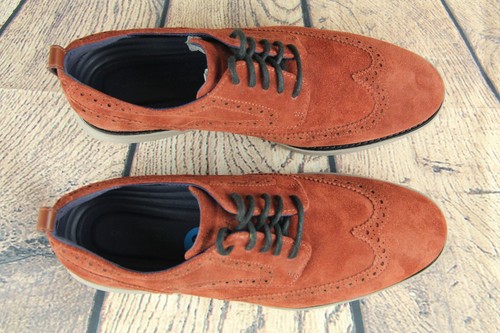 Cole Haan GrandEvolution Budapester Oxford Schuhe Brandy Braun C26314 Größe 11M - Bild 10 von 11