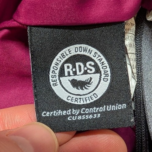 EDDIE BAUER (Girls XL) Montreaux 2.0 Winter Down Puffer Coat Purple Berry - Picture 9 of 12