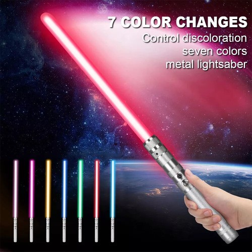 77cm 7 Farben LED Star Wars Lightsaber Lichtschwert Schwert mit Licht, Sound - Bild 4 von 11