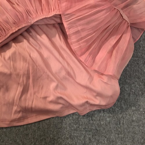 Lulus Womens Dress Medium Pink Party Organza Tiered Mini Birthday NWT - Picture 8 of 14