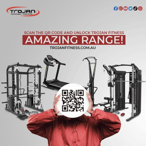 Trojan Leg Press Multi Functional Training Smith Machine Power Rack - Picture 2 of 14