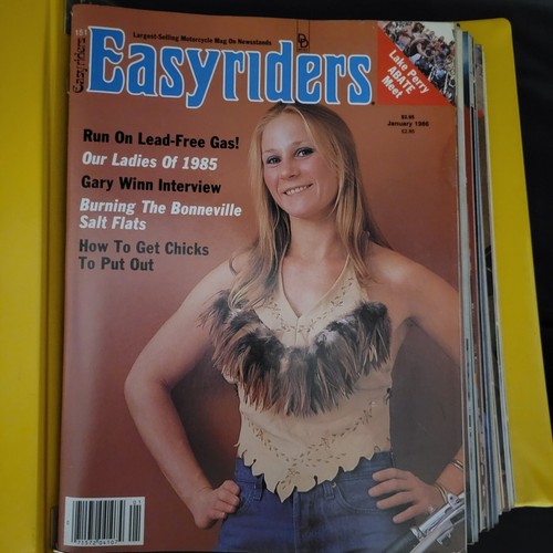 Easyriders Magazines 1986 Complete Year 12 Issues In Private Stash Binder - Picture 2 of 16