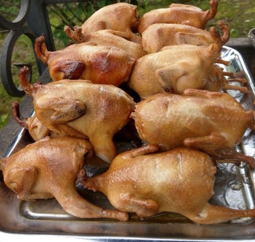 4 x SMOKED QUAILS (4 Smoked Quails in a Package) Ready To Eat - Picture 5 of 5