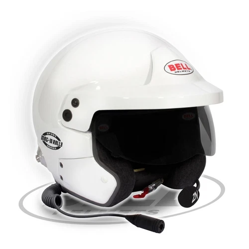 Casco Bell MAG-10 Rally Sport Cara Abierta Hans FIA 8859-2015 INTERCOM