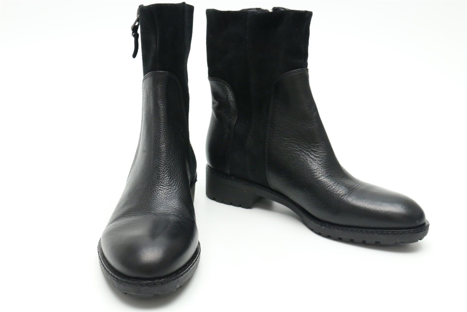 Via Spiga Negro Negro Negro Cuero Para Mujer Zapatos botas Cortas Urbano Talla 8.5 M EU 39.5 298 d37963 Via Spiga Negro Negro Negro Cuero Para Mujer Zapatos botas Cortas Urbano Talla 8.5 M EU 39.5 298 d37963
