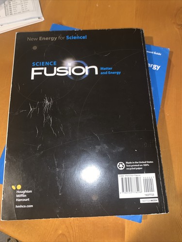 Science Fusion: Textbook And Assessment Guide Grades 6-8 Matter and Energy - Picture 5 of 5