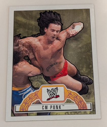 2007 Topps Heritage III WWE Ringside Bonus #R3 CM Punk