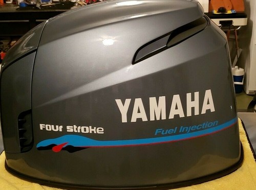 Yamaha Outboard 115 hp  Decal Sticker fourstroke   marine vinyl from a boat shop