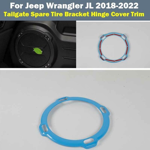Light Blue Rear Trunk Subwoofer Speaker Cover Trim For Jeep Wrangler JL 2018-22