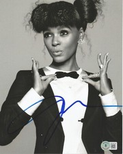 Janelle Monae Beckett Authentic Glass Onion Talented Singer Signed 8x10 Photo Janelle Monae Beckett Authentic Glass Onion Talented Singer Signed 8x10 Photo
