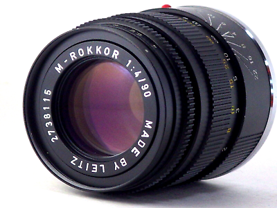 Minolta M-ROKKOR 90mm f4 Leica M MF Lens for Leitz CL CLE Minolta M-ROKKOR 90mm f4 Leica M MF Lens for Leitz CL CLE