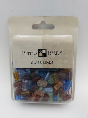 Better Beads Glasperlen, mehrfarbig BB8674-123, 200 Perlen und Golddraht. - Bild 4 von 5