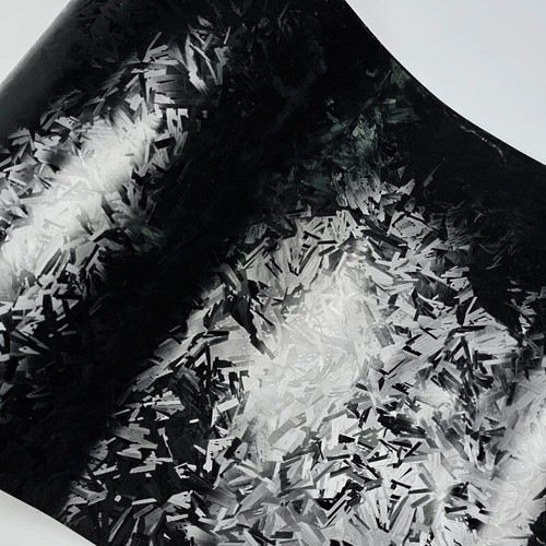 LOT New Carbon Fiber Chopped Strand Forged Vinyl Wrap Films Modification Sticker - Picture 5 of 14