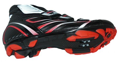 Winter-Fahrradschuh Mountainbikeschuh schwarz-rot MSW-RT Gr. 41 - 45 NEU - Bild 5 von 8