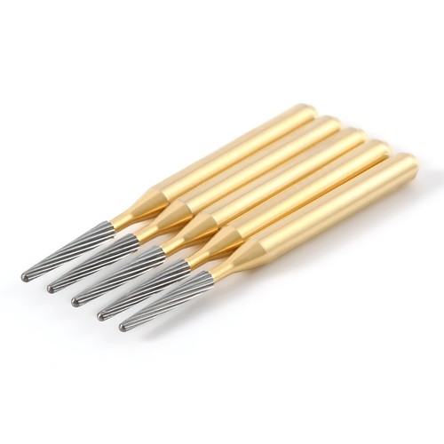 Bour en carbure d'or AZDENT pour garniture et finition dentaires FG 7901/7902/7406/7408 - Photo 52/69