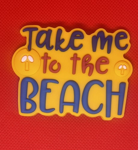 Take Me To The Beach Bogg Bag tote bag charm - Picture 2 of 6