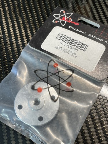 Sirio Nitro RC Motor Head Button S21-023100 Vintage S21B Italy