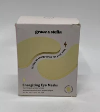 Grace and Stella Energizing Eye Masks for Tired Under Eyes 24 pairs NEW