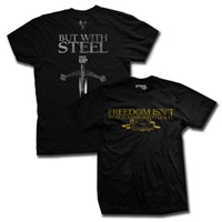 Ranger Up Purchased With Steel T-shirt - Small - Black on sale Ranger Up Purchased With Steel T-shirt - Small - Black on sale