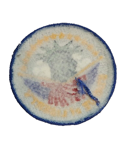 Vintage Statue Of Liberty Round Patch - Picture 2 of 2