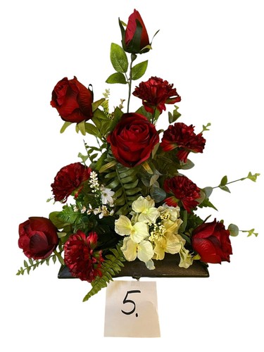 TK24.9. Steckschale Blumen Gesteck Grabgesteck Gedenken Grabschmuck - Bild 11 von 18