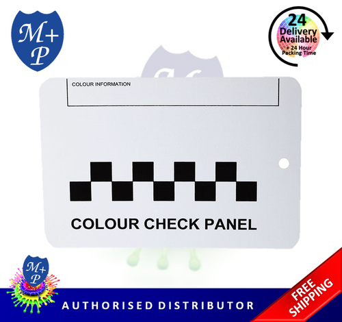 50 x schede spray vernice metallo per controllo colore/alluminio corrispondente - Foto 1 di 4