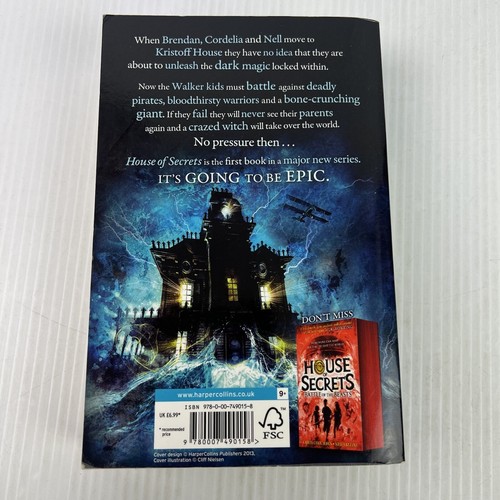 House of Secrets Books 1-3 de Chris Columbus y Ned Vizzini (Libro de bolsillo, 2013) - Imagen 3 de 7