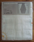 IKEA FABLER KAMRATER Curtains 2 Panels Tie-Backs 47 x 98 " Kids White Tan Check
