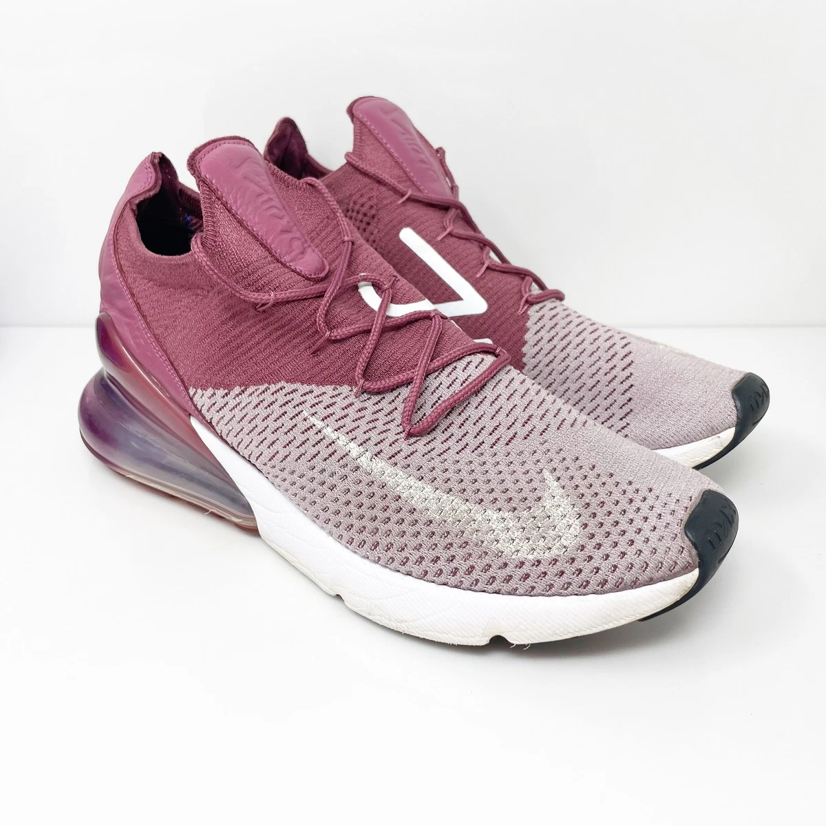 Nike Mens Air Max 270 Flyknit AO1023 500 Pink Running Shoes