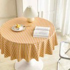PVC Round Tablecloth Pastoral Tablecloth Table Cover Round Table Cloth