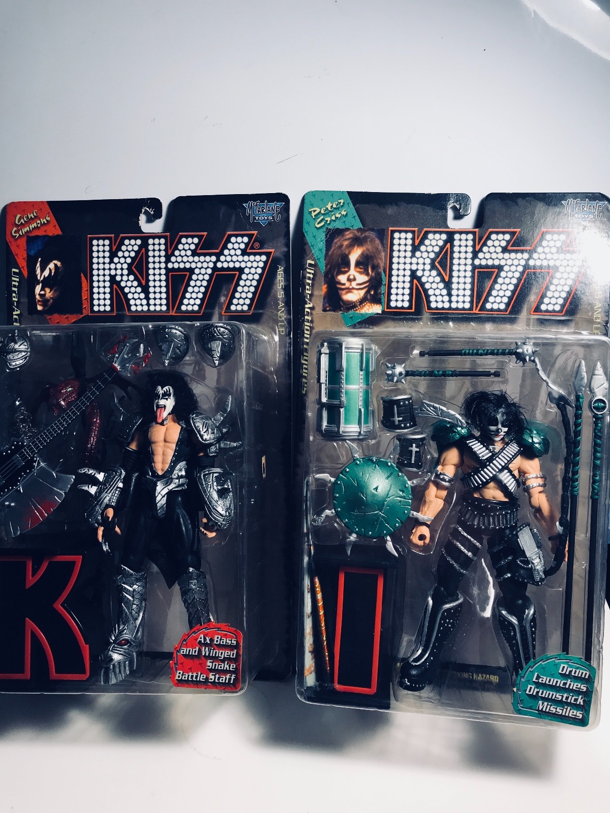 1997 All 4 KISS Ultra-Action Figures McFarlane Toys Unopened Gene Simmons Band 1997 All 4 KISS Ultra-Action Figures McFarlane Toys Unopened Gene Simmons Band
