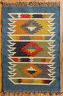 Vintage Handmade Rug Kilim Wool Jute Accent Carpet Living Room Hallway Area Rugs