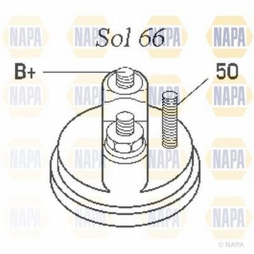 Starter Motor FOR VAUXHALL ASTRA F 2.0 91->98 CHOICE1/2 C 20 NE C 20 XE Petrol - Picture 2 of 4