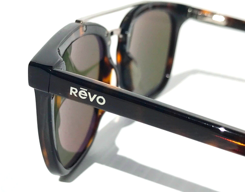 NEW Revo ATLAS Tortoise Silver POLARIZED Blue GLASS Lens Sunglass 1179 02 H2O - Picture 4 of 13