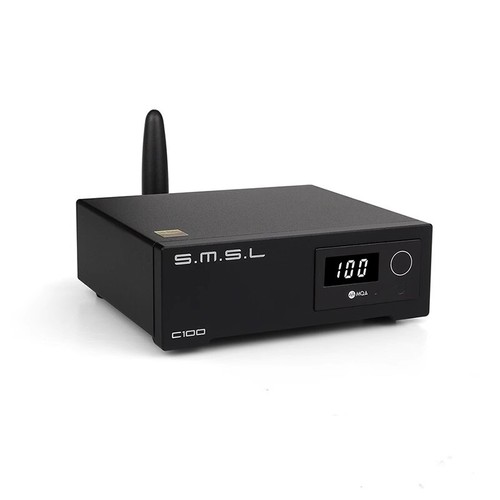 SMSL C100 USB MQA DAC AK4493S XMOS XU316 DSD512 32 bit 768KHZ CK-03 orologio ottico - Foto 4 di 6
