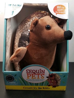 happy the hedgehog sequin pet
