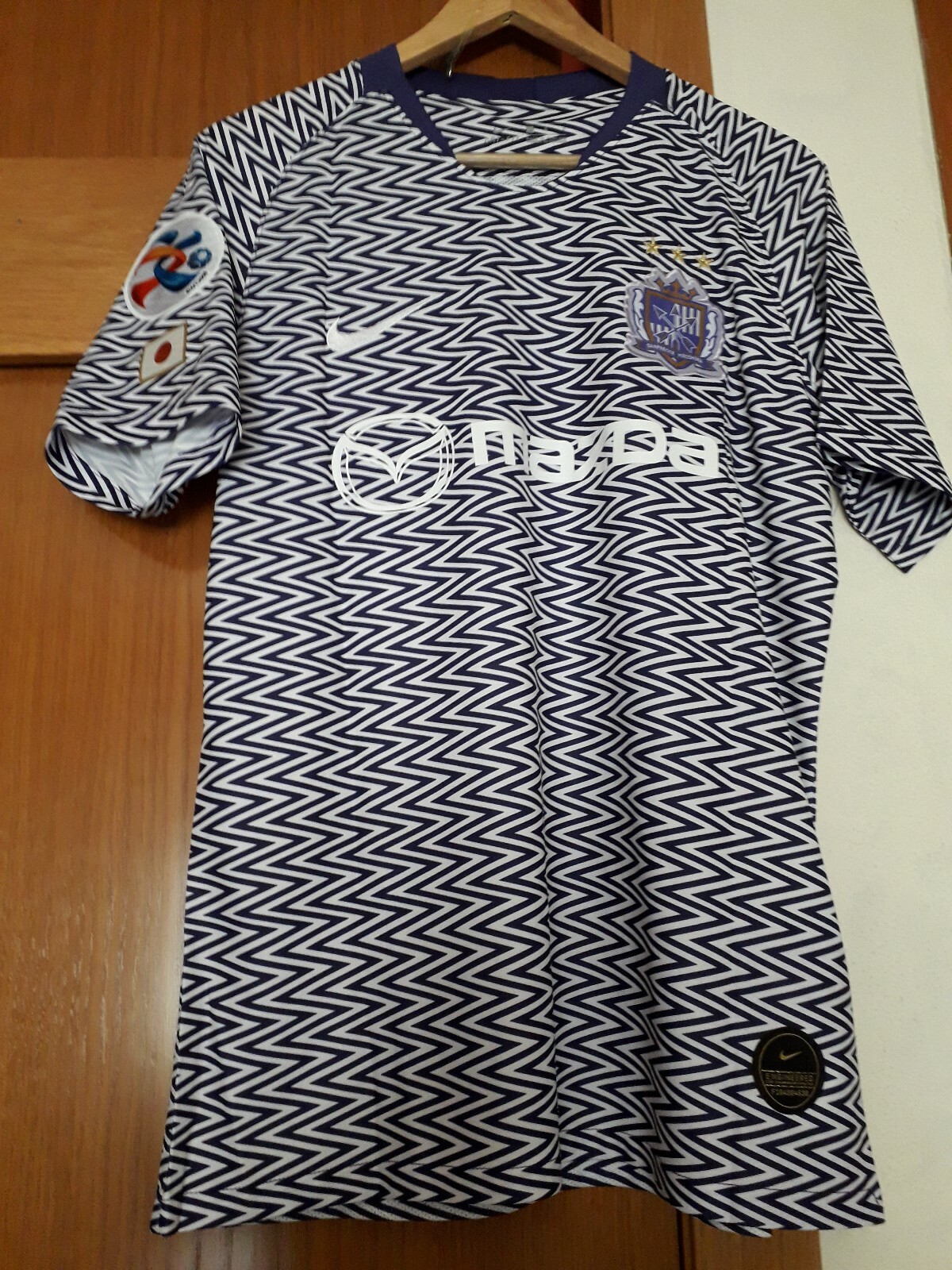 Camiseta casa Sanfrecce Hiroshima 2019 Asian Champions. Talla L Patric Camiseta casa Sanfrecce Hiroshima 2019 Asian Champions. Talla L Patric